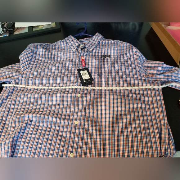 Mens Chaps stretch big and tall dress shirt NWT - Picture 4 of 5